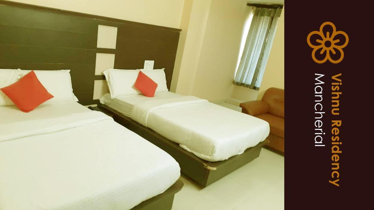 Vishnu Residency Mancherial Mancherāl Esterno foto